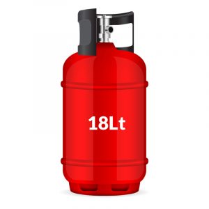 red 18lt gas bottle